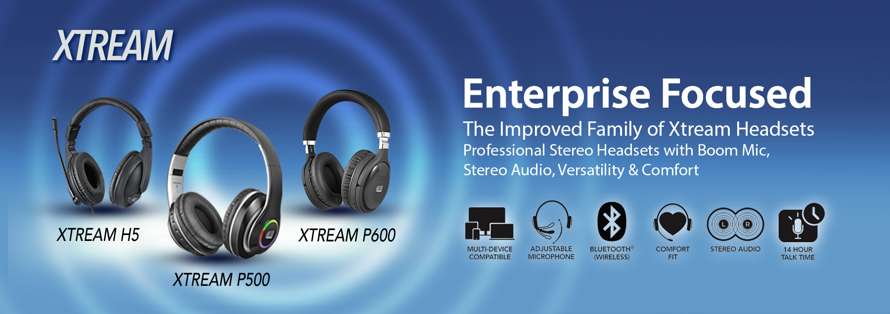 Adesso Xtream headsets