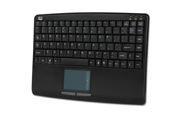 shampoo Guggenheim Museum bodem Mini Touchpad Keyboard (Black, USB) - Adesso Inc ::: Your Input Device  Specialist :::