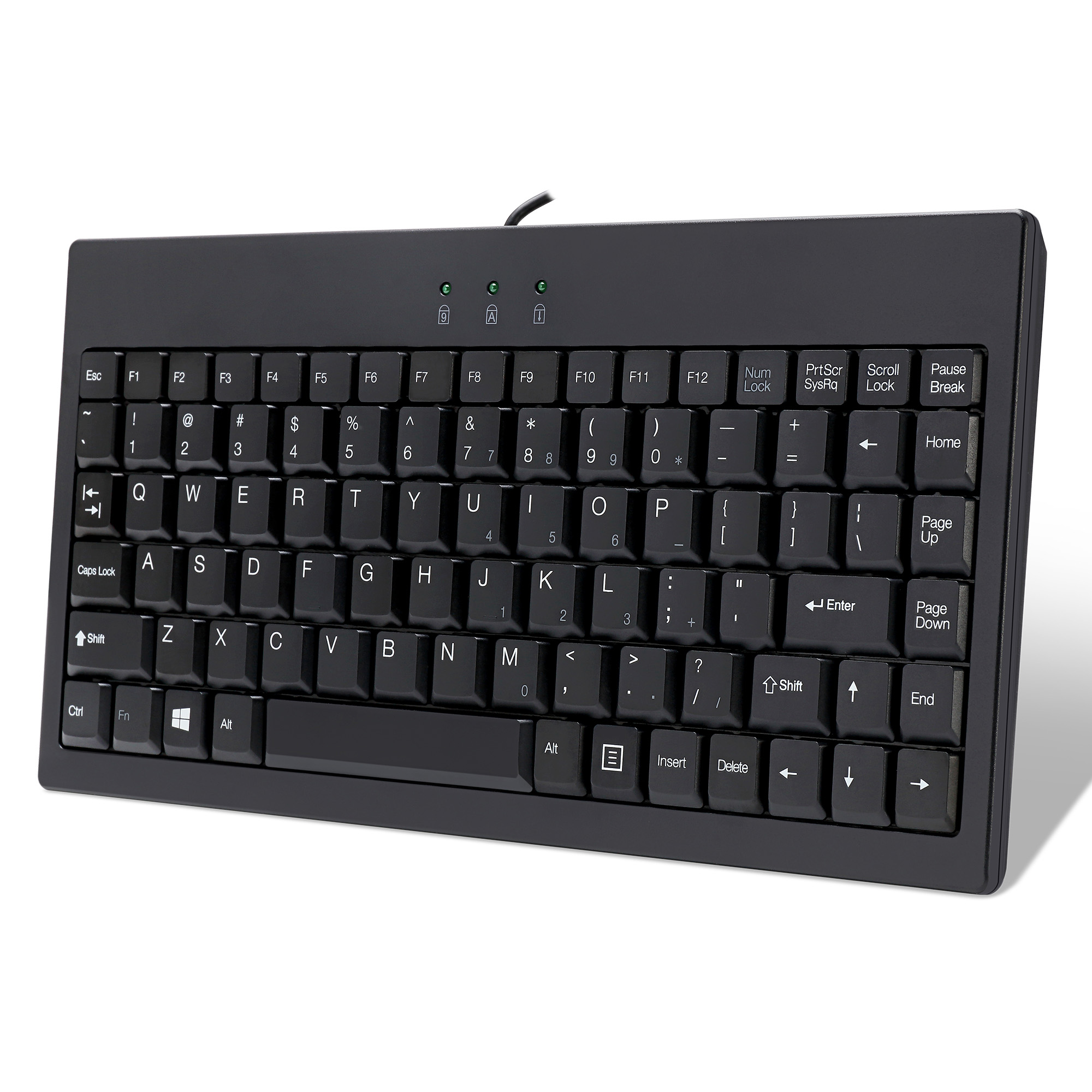 Dyrke motion Underlegen I detaljer Mini Keyboard (Black) - Adesso Inc ::: Your Input Device Specialist :::