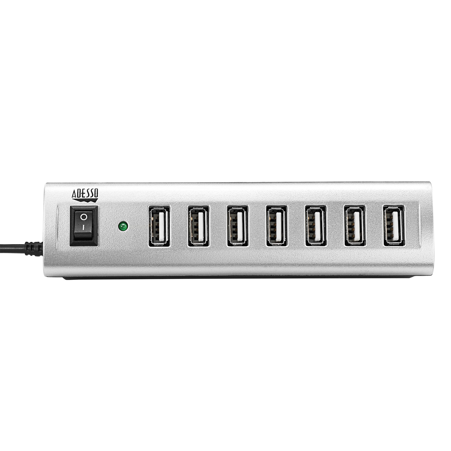 nåde Guggenheim Museum Utallige 7 Port USB 2.0 Hub with Power Adapter - Adesso Inc ::: Your Input Device  Specialist :::
