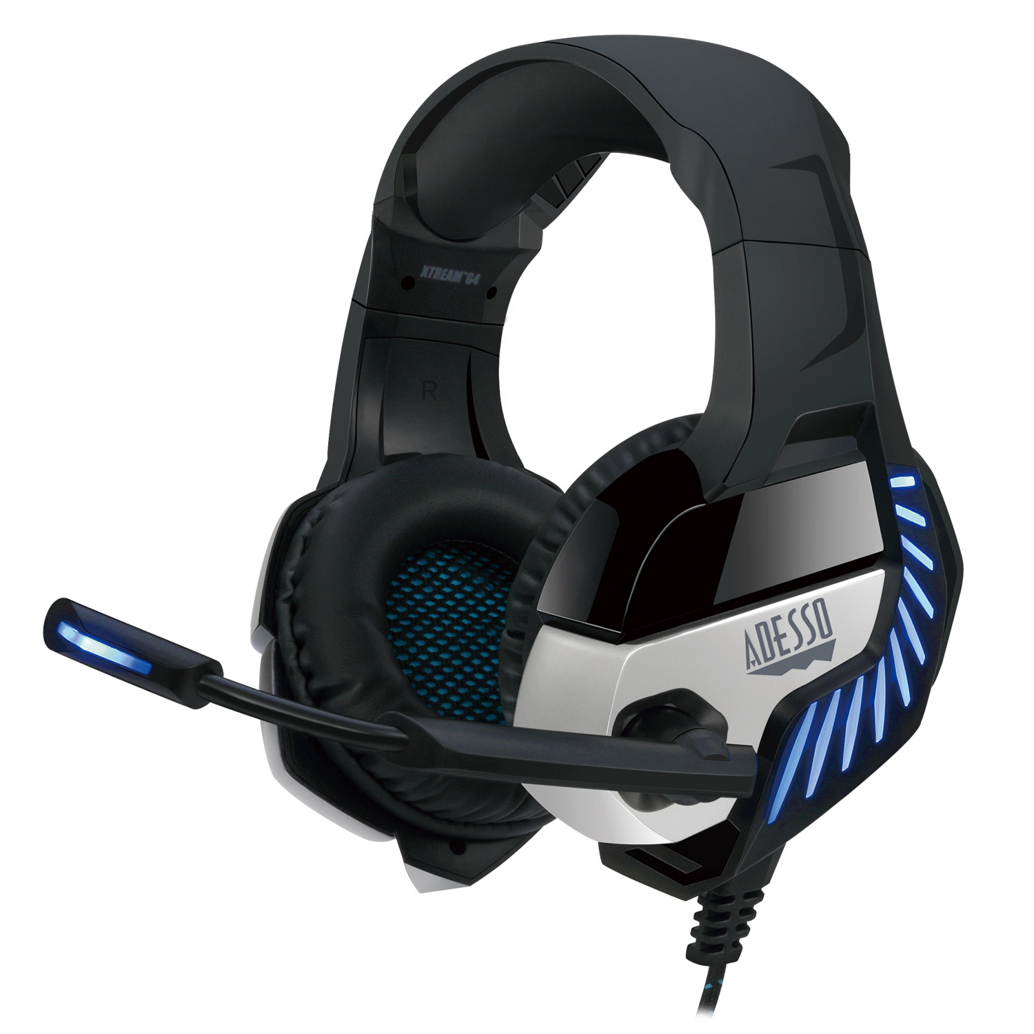 Måge ødemark Perioperativ periode Virtual 7.1 Surround Sound Gaming Headphones with Vibration - Adesso Inc  ::: Your Input Device Specialist :::