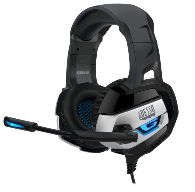 Hende selv uendelig pubertet Stereo USB Gaming Headphones with Microphone - Adesso Inc ::: Your Input  Device Specialist :::