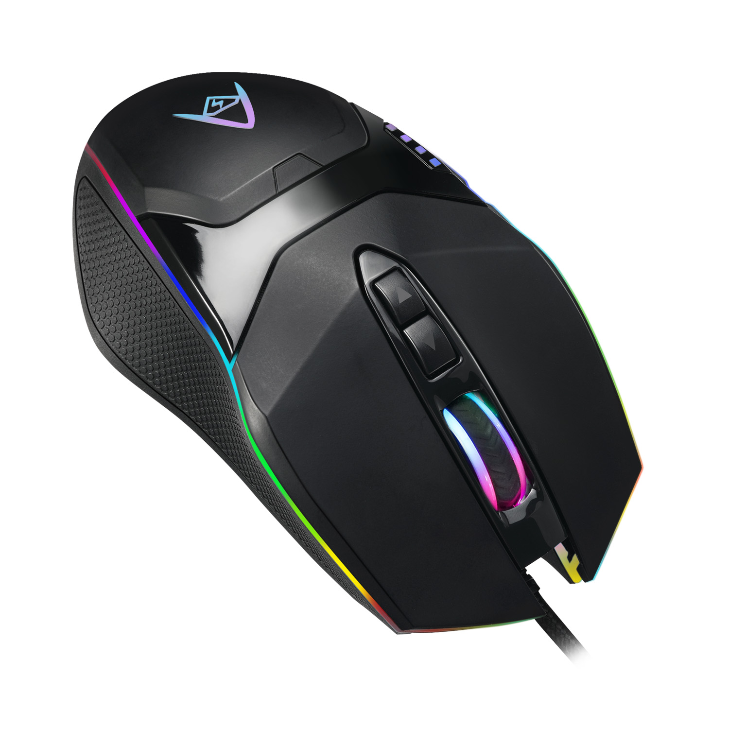 Illuminated 7-Button Ambidextrous Gaming Mouse - Adesso Inc 