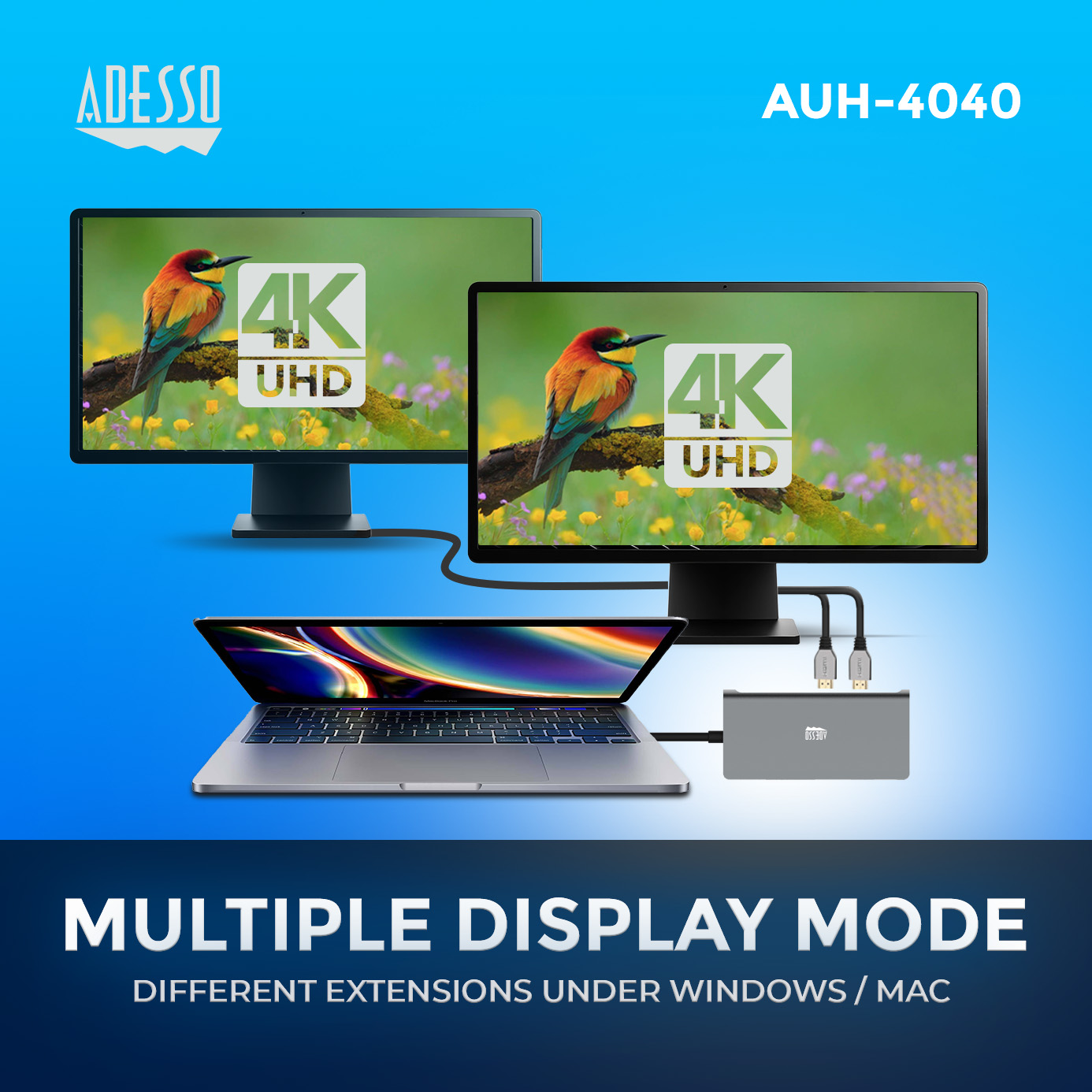 AUH-4040_A+ BAnner -Multiple Display